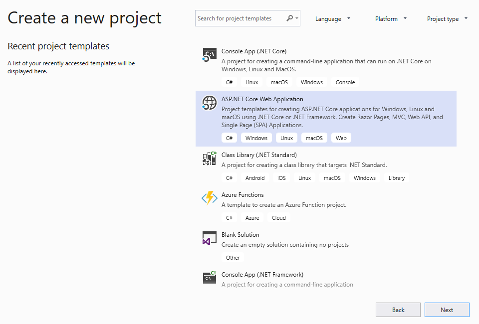 Working with Visual Studio 2019 free Community Edition
